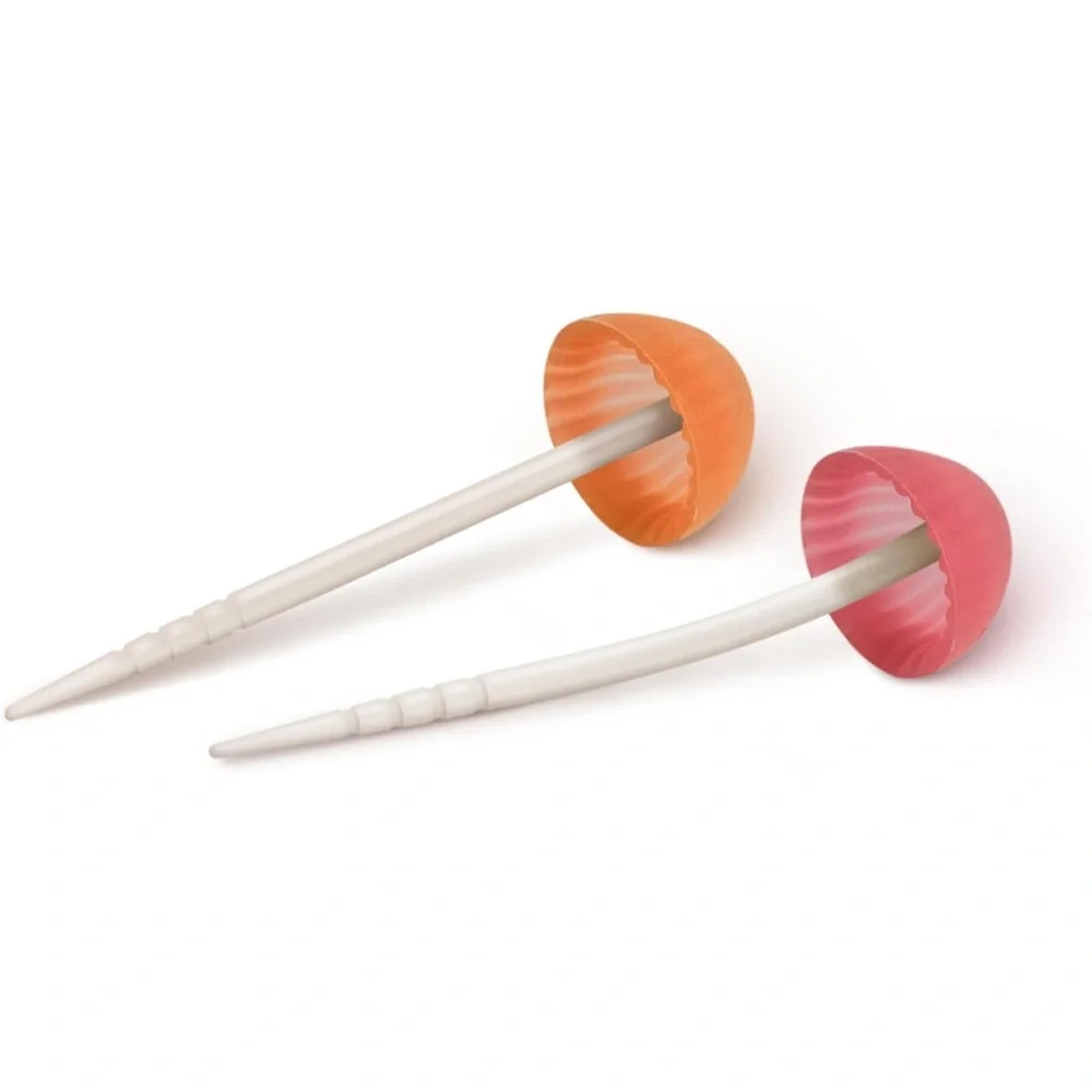 Fred Munchrooms Party Picks - Orange and Pink - Picture 3 of 8